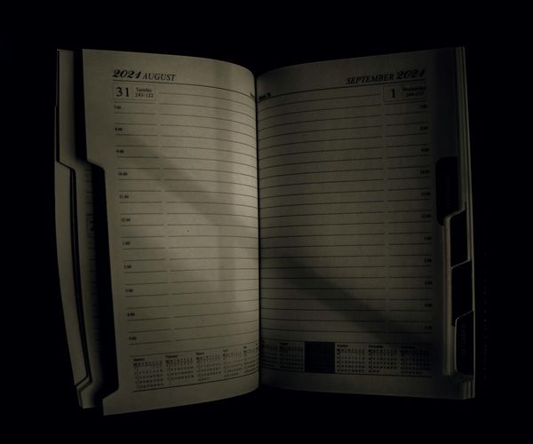 A calendar with circled dates representing consistency and routine.